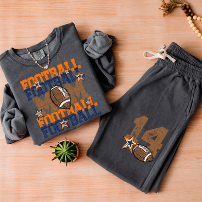Football Mom-DTF&UV (Includes front and back)( Dropdown) - DTF&UV