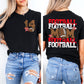 Football Mom-DTF&UV (Includes front and back)( Dropdown) - DTF&UV