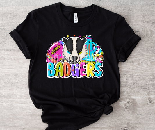Football_and_Poms_Mascot_Bright_Badgers- dtf