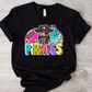 Football and Poms Mascot Bright Pirates-DTF