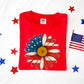 Fourth of july sunflower-DTF&UV