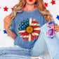 Fourth of july sunflower-DTF&UV