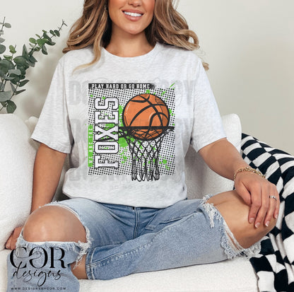 Basketball Mascots(DROPDOWN- ALL IN THIS LISTING)-DTF