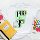 LETTER MASCOT GREEN (dropdown)-DTF&UV