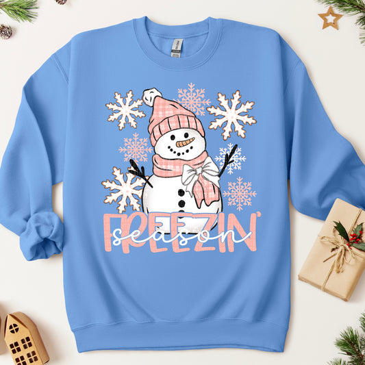 Freezin’ season snowman snowflakes-DTF&UV