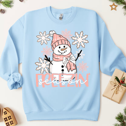 Freezin’ season snowman snowflakes-DTF&UV