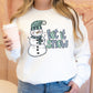 Let it snow snowman- DTF