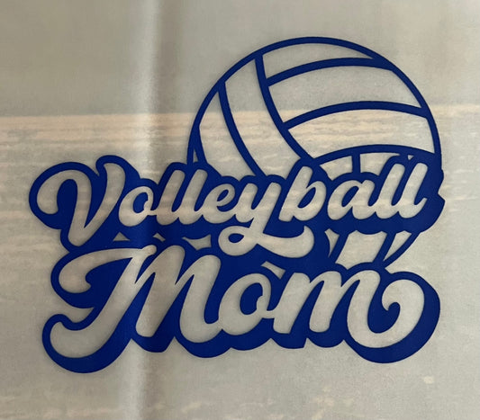 Sports-volleyball mom 6”-DTF RTS