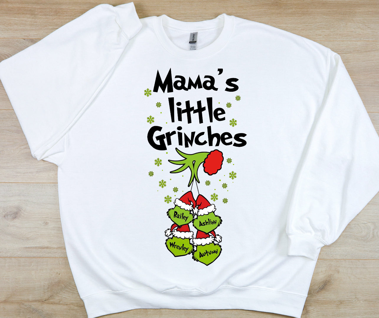 Custom Name Little Grinches-DTF