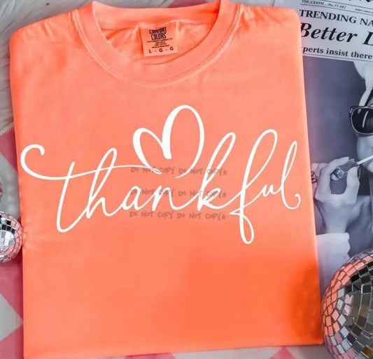Thankful heart-DTF&UV