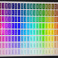 Color chart- All colors
