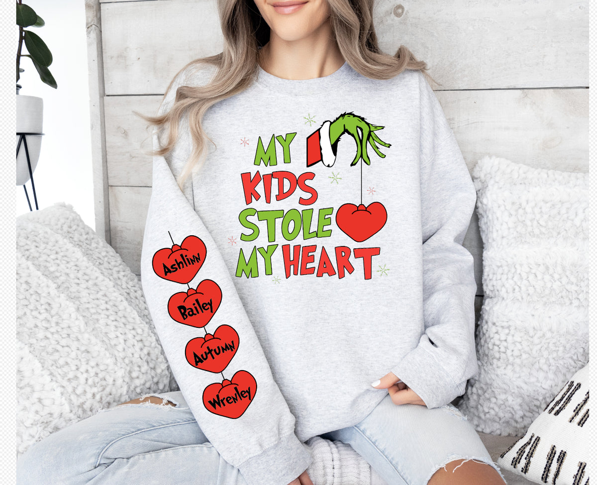 My Kids or Grandkids Stole My Heart-DTF