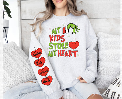 My Kids or Grandkids Stole My Heart-DTF