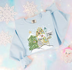Winter Snowman w/Custom word(s)-DTF