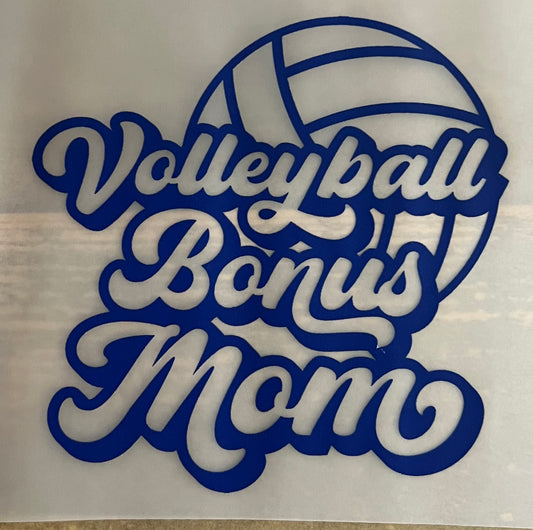 Sports-volleyball bonus mom 5”-DTF RTS