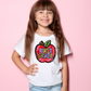 Funky Painted Apple Pink First Grade-DTF