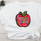 Funky Painted Apple Pink High School-DTF