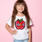 Funky Painted Apple Pink Pre-k-DTF