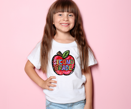 Funky Painted Apple Pink Pre-School-DTF