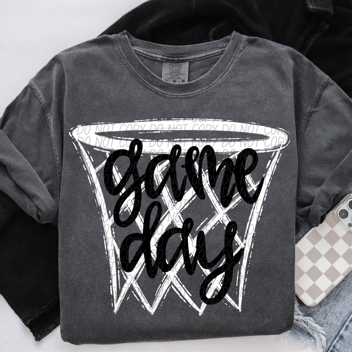 GAME DAY WHITE-DTF&UV