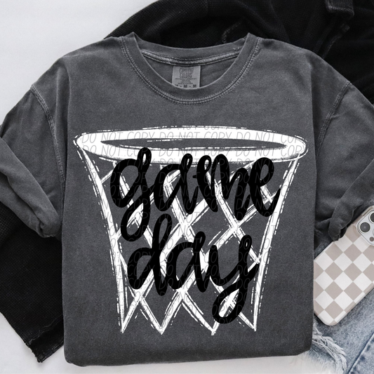 GAME DAY WHITE-DTF&UV