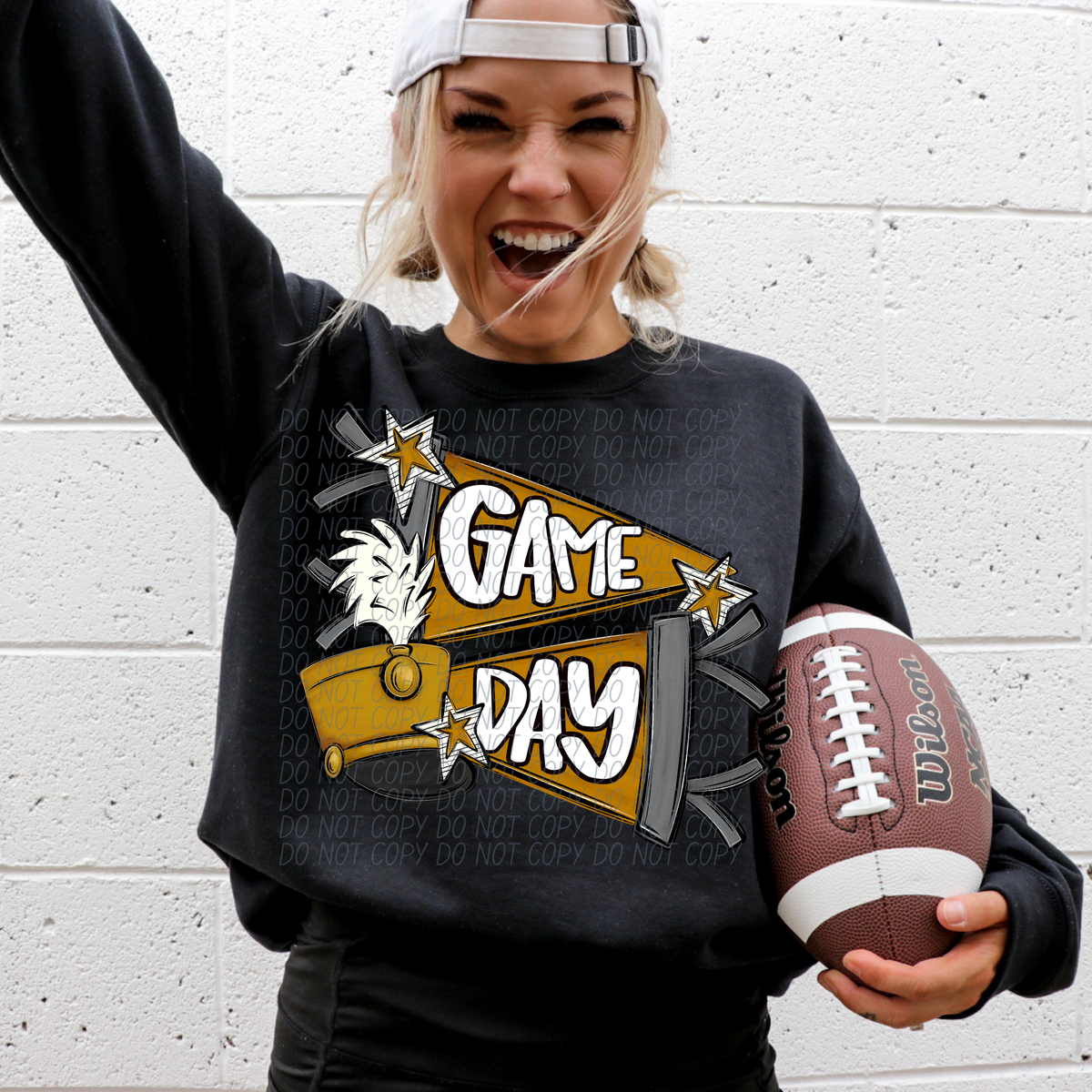Game day Band Flag (dropdown)-DTF&UV