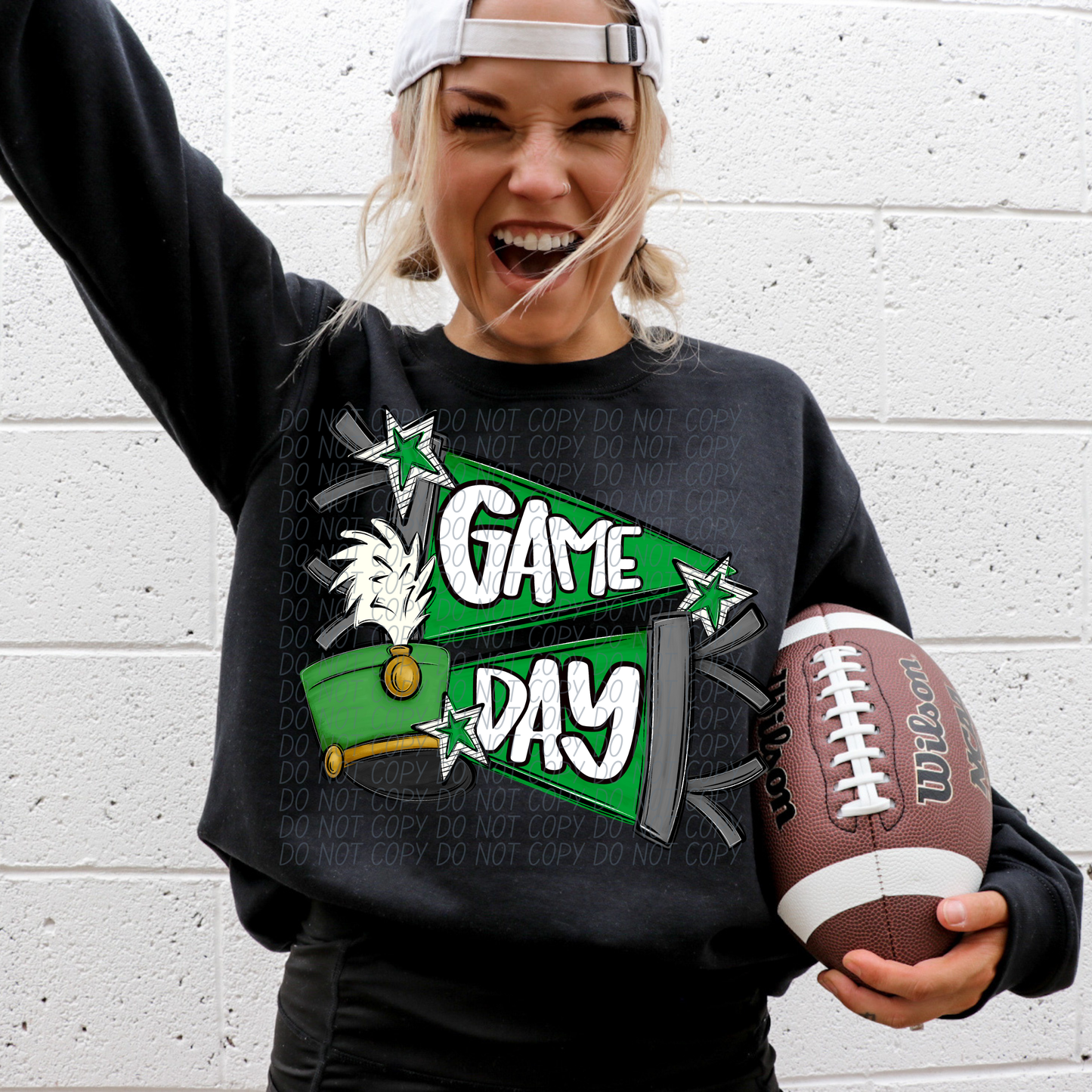 Game day Band Flag (dropdown)-DTF&UV