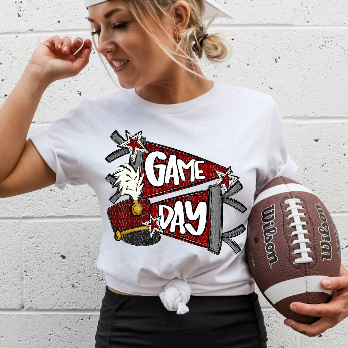Game day Band Flag (dropdown)-DTF&UV