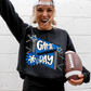 Game day Cheer Flag (dropdown)-DTF&UV