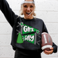 Game day Cheer Flag (dropdown)-DTF&UV