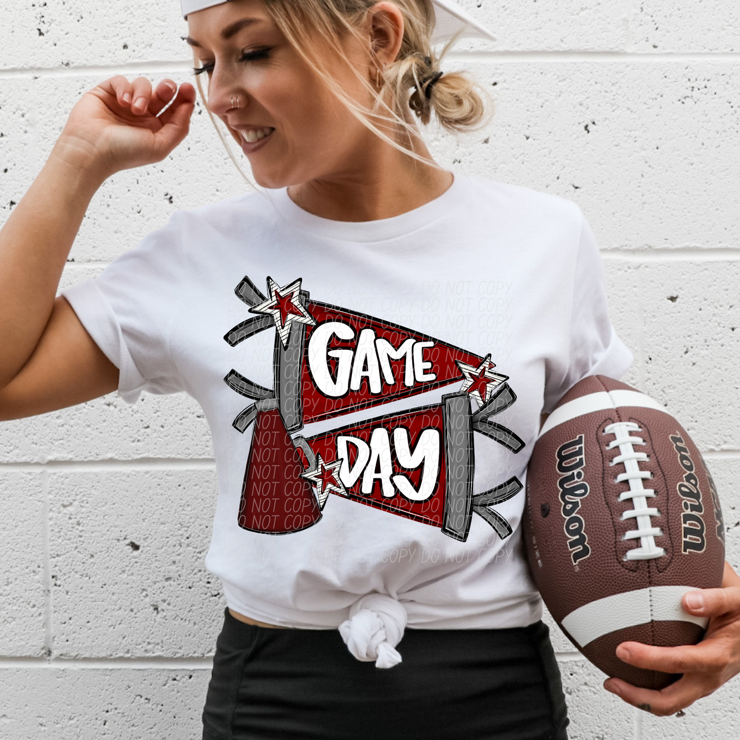 Game day Cheer Flag (dropdown)-DTF&UV