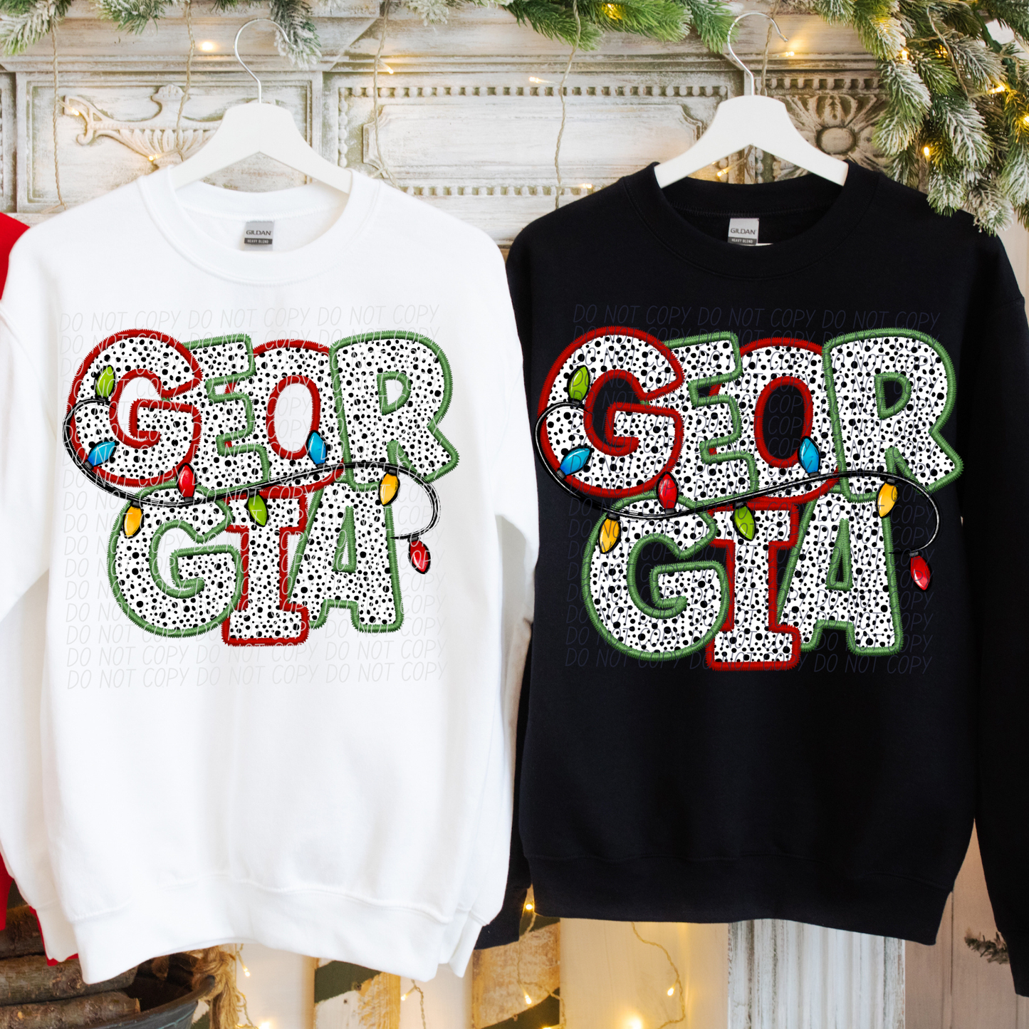 Dot Christmas STATES (dropdown)-DTF&UV