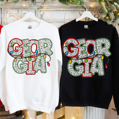Dot Christmas STATES (dropdown)-DTF&UV