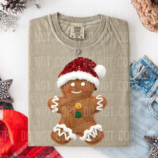 GINGERBREAD faux YARN_ -DTF&UV