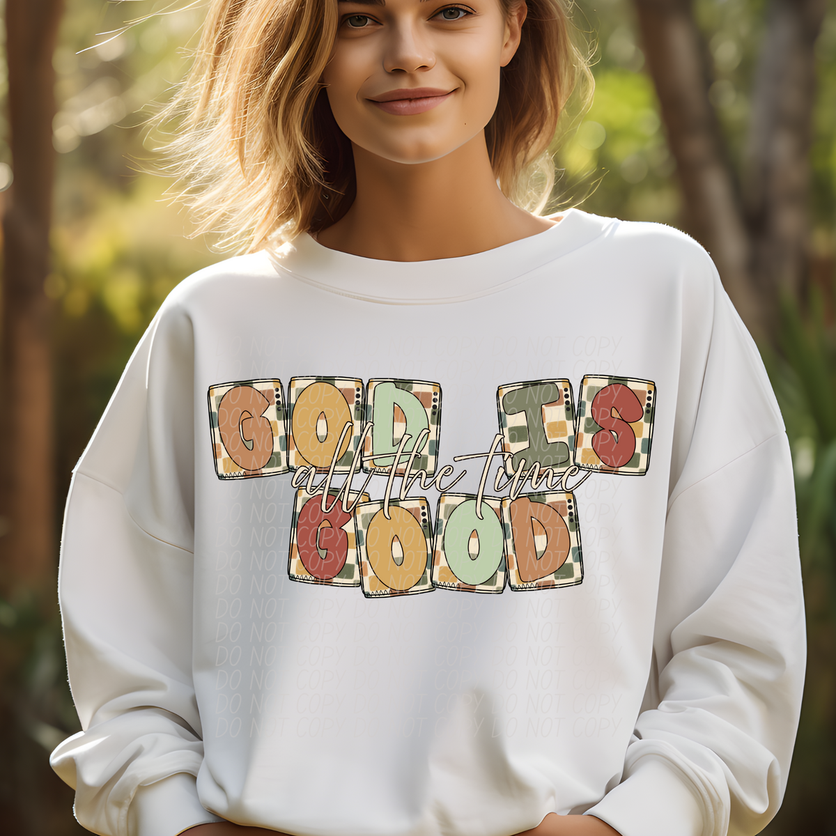 GOD IS GOOD-DTF&UV