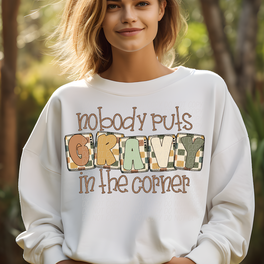 GRACY IN CORNER-DTF&UV