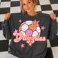 Soccer Pink Orange Stars Mascot (Dropdown)- DTF&UV