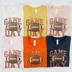 Game Day Football faux sequin embroidery (Color Dropdown)-DTF&UV