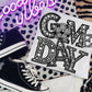 Game Day Soccer faux sequin-DTF