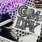 Game day Volleyball faux sequin-DTF