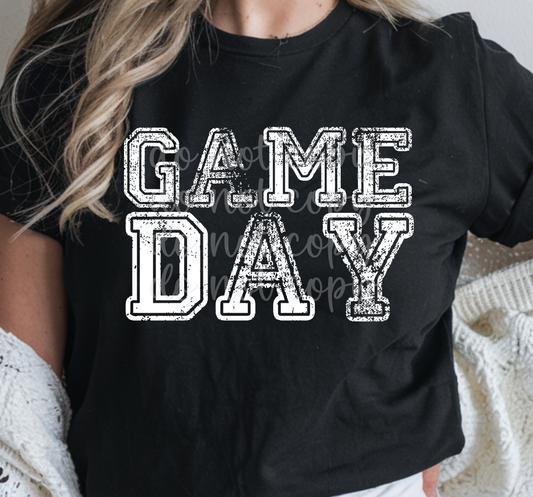 Game day white-DTF&UV