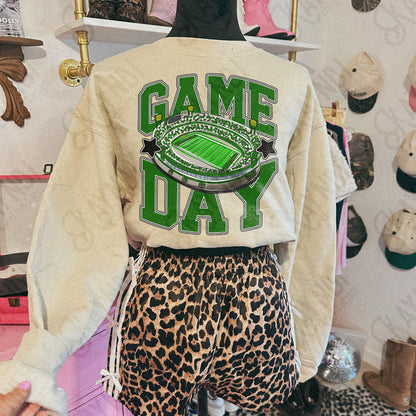 Game Day Football Green-DTF&UV