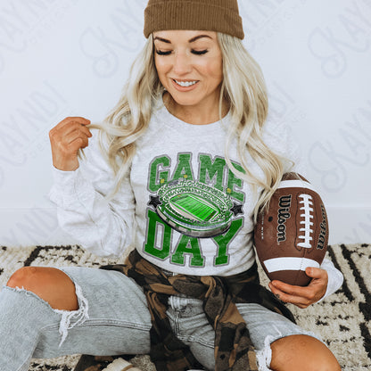 Game Day Football Green-DTF&UV