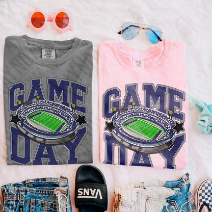 Game Day Football Navy-DTF&UV