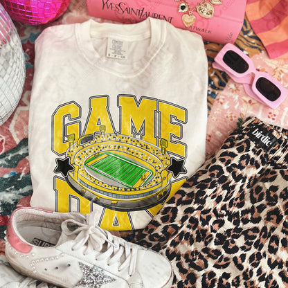 Game Day Football Yellow-DTF&UV