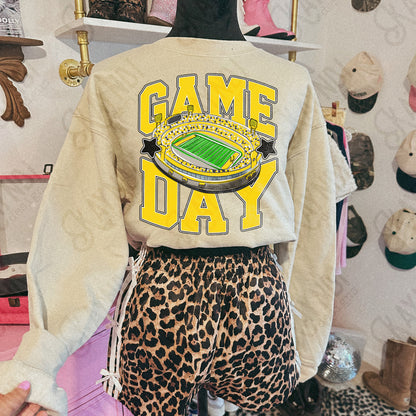 Game Day Football Yellow-DTF&UV