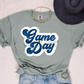 Game day glitter Blue-DTF