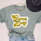 Game day glitter yellow gold-DTF