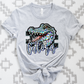 Gators checker head faux sequin-DTF