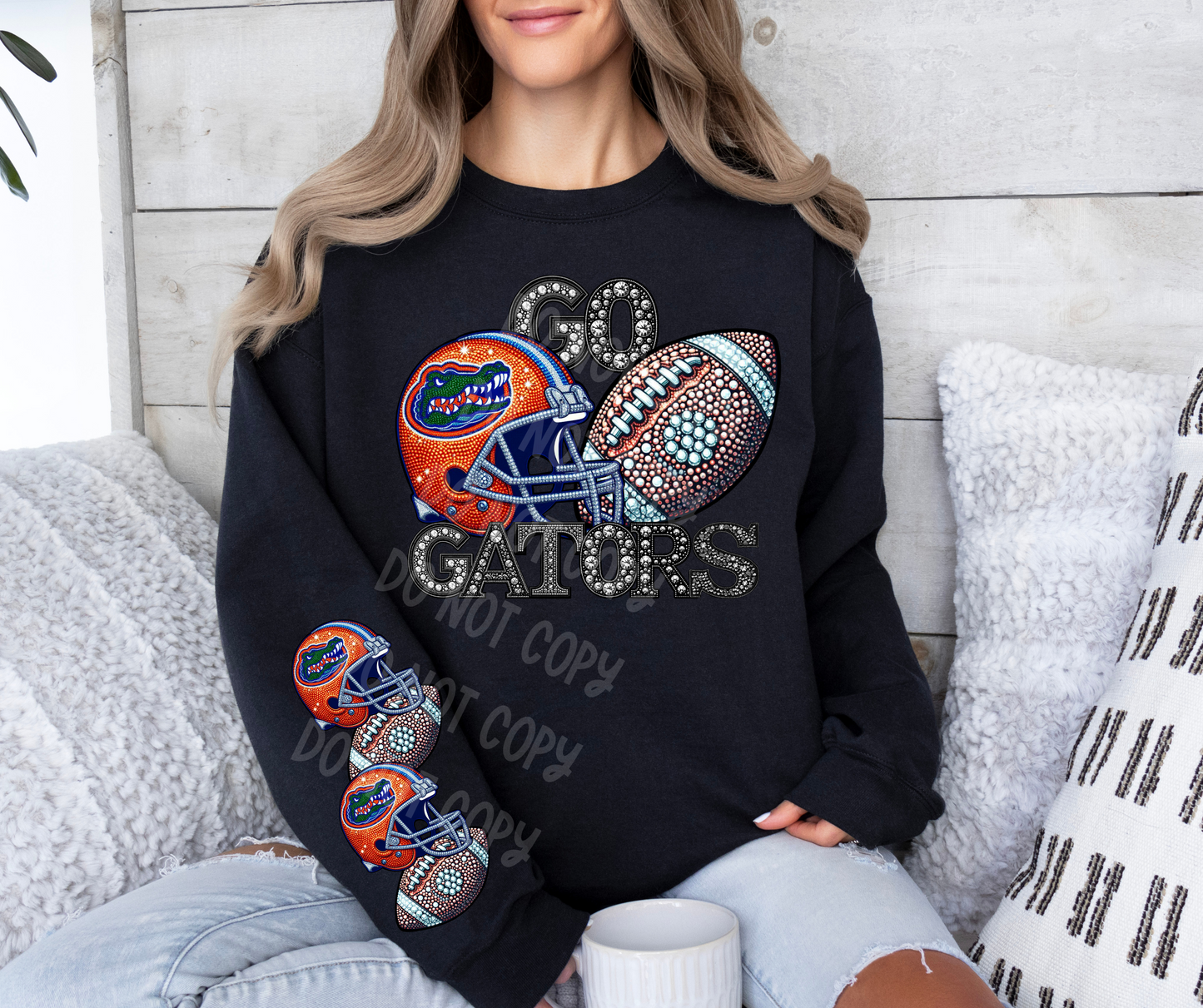 Gators2 (FRONT OF SHIRT & 1-SLEEVE COMBO)-DTF